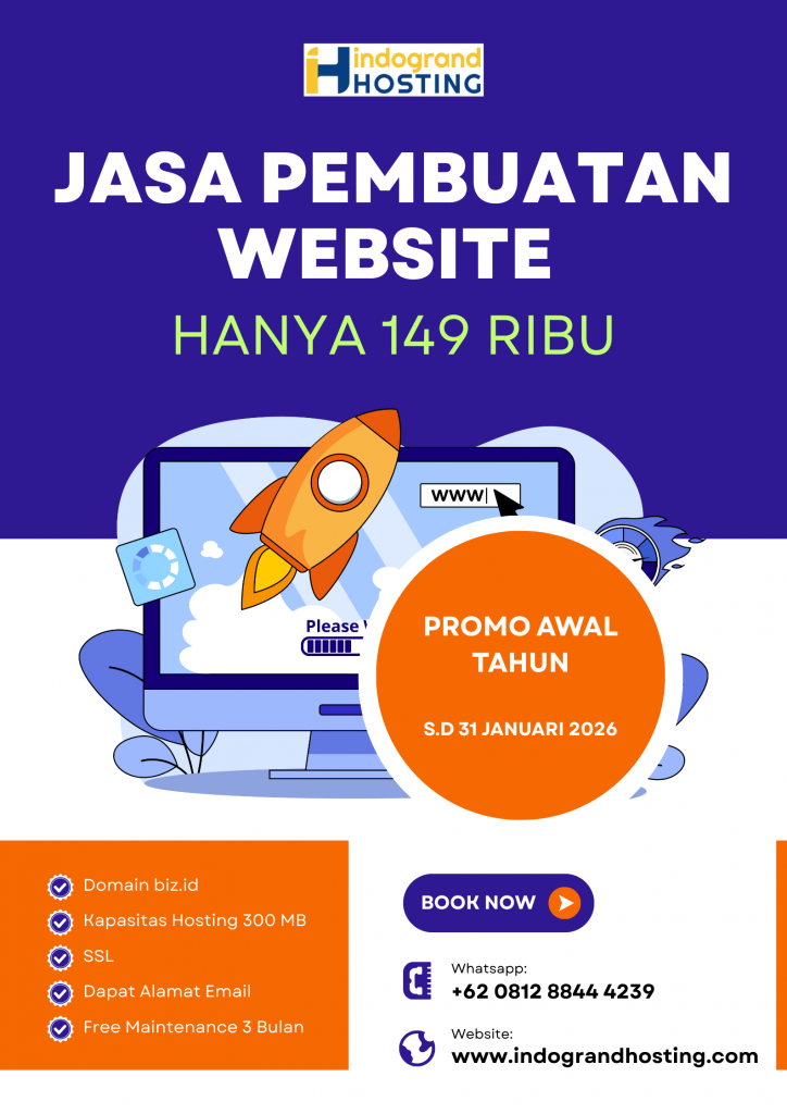 Indogrand Hosting - Pembuatan Website